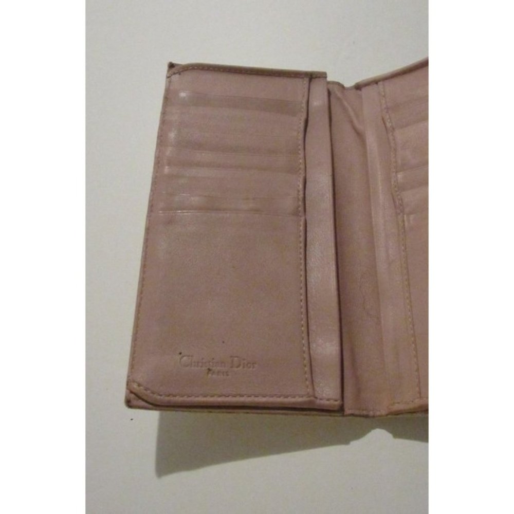 SOLD on ALLAMODA .shop-DIOR Pink Trotter Cherry Saddle Bag Tri-fold - Picture 4 of 11